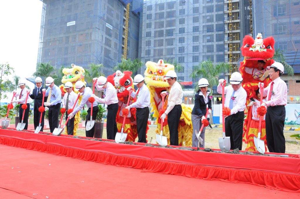 Khởi công động thổ Phú Mỹ