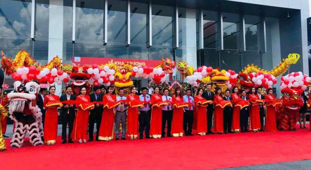 tổ chức khai trương tại Phú Mỹ