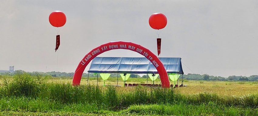 Tổ Chức Sự Kiện Khởi Công Xây Dựng nhà máy QUÊ TÔI Tại Phú Mỹ, Vũng Tàu