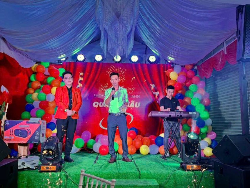 Tổ chức khai trương showroom âm thanh Quang Hậu tại Phú Mỹ, Bà Rịa Vũng Tàu